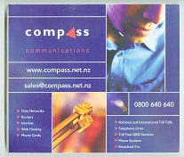 Compass Communications mouse pads