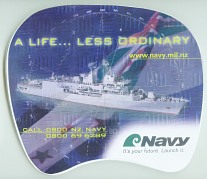 NZ Navy printed mouse pad